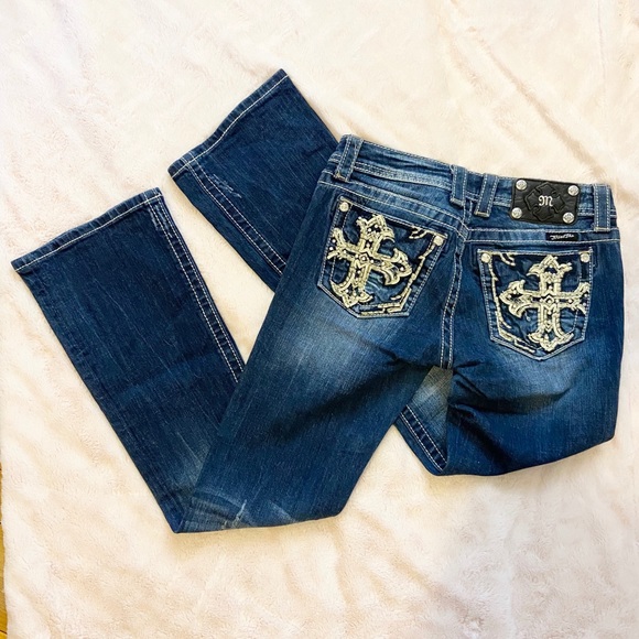Miss Me Denim - Buckle Miss Me Jeans 27 short boot western cowgirl